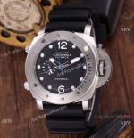 Replica Panerai Submersible Rubber Strap Watch Luminor Flyback PAM00614